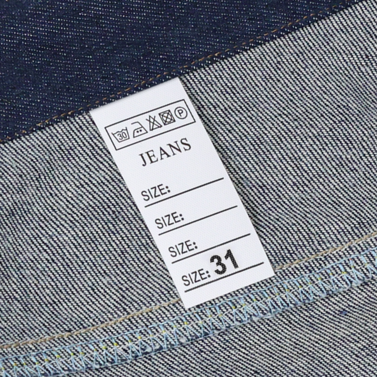 尺码/洗水标(31码)