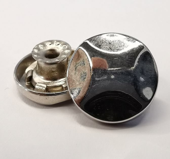 合金金属扣（亮银2）