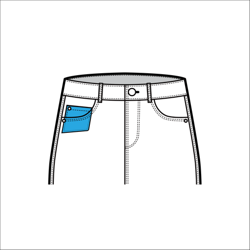 小喇叭平口表袋 (副本)