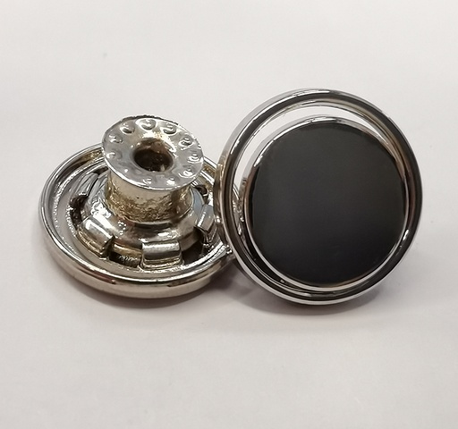 合金金属扣（亮银1）